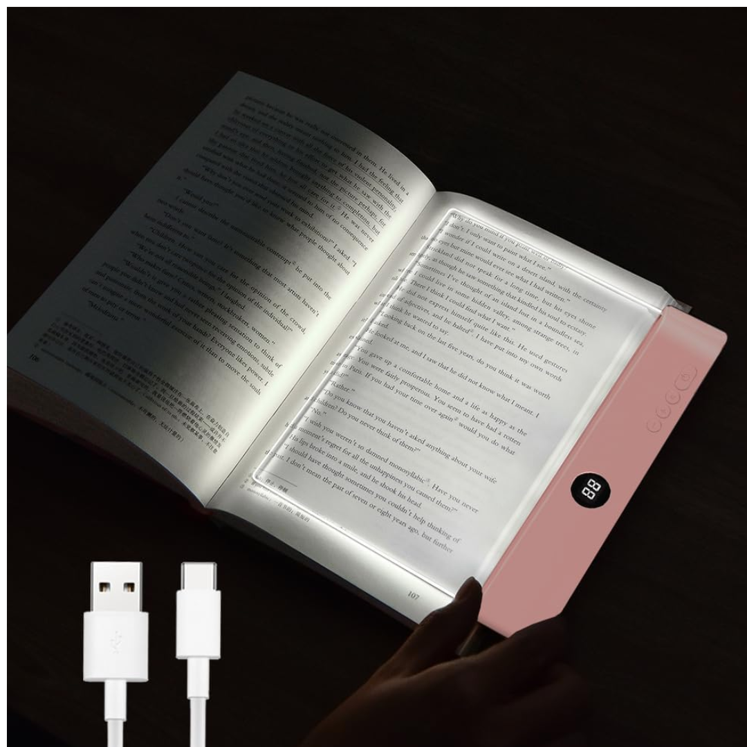 LED Flat Reading Light for Eye Comfort