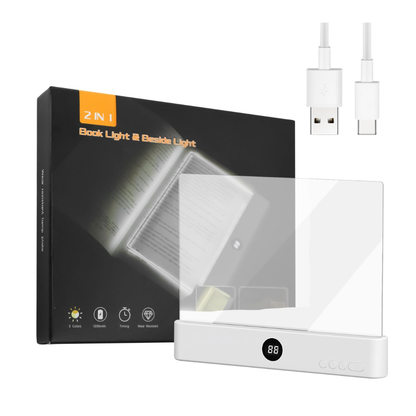 LED Flat Reading Light for Eye Comfort