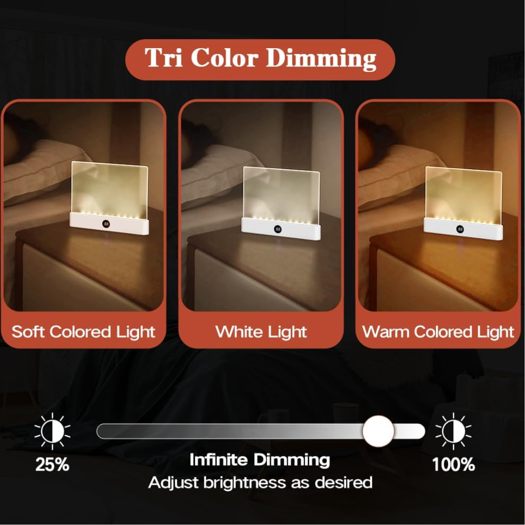 LED Flat Reading Light for Eye Comfort