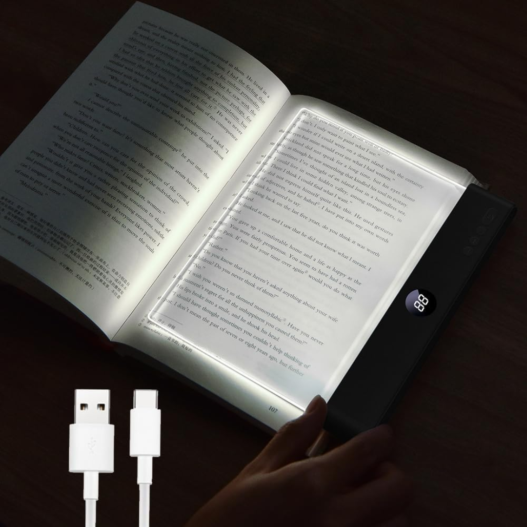 LED Flat Reading Light for Eye Comfort
